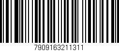 Código de barras (EAN, GTIN, SKU, ISBN): '7909163211311'