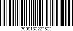 Código de barras (EAN, GTIN, SKU, ISBN): '7909163227633'