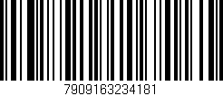 Código de barras (EAN, GTIN, SKU, ISBN): '7909163234181'