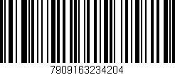 Código de barras (EAN, GTIN, SKU, ISBN): '7909163234204'