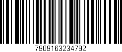 Código de barras (EAN, GTIN, SKU, ISBN): '7909163234792'