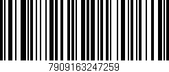 Código de barras (EAN, GTIN, SKU, ISBN): '7909163247259'