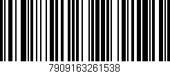 Código de barras (EAN, GTIN, SKU, ISBN): '7909163261538'