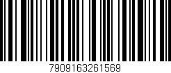 Código de barras (EAN, GTIN, SKU, ISBN): '7909163261569'