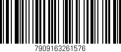 Código de barras (EAN, GTIN, SKU, ISBN): '7909163261576'