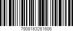Código de barras (EAN, GTIN, SKU, ISBN): '7909163261606'