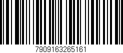 Código de barras (EAN, GTIN, SKU, ISBN): '7909163265161'