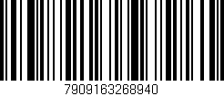 Código de barras (EAN, GTIN, SKU, ISBN): '7909163268940'