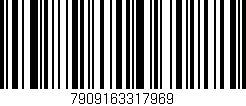 Código de barras (EAN, GTIN, SKU, ISBN): '7909163317969'