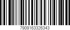 Código de barras (EAN, GTIN, SKU, ISBN): '7909163326343'