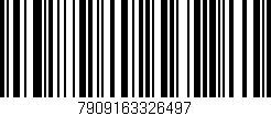 Código de barras (EAN, GTIN, SKU, ISBN): '7909163326497'