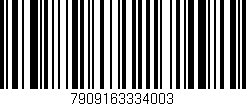 Código de barras (EAN, GTIN, SKU, ISBN): '7909163334003'