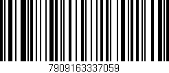 Código de barras (EAN, GTIN, SKU, ISBN): '7909163337059'