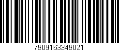 Código de barras (EAN, GTIN, SKU, ISBN): '7909163349021'