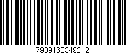 Código de barras (EAN, GTIN, SKU, ISBN): '7909163349212'