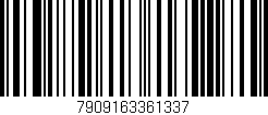 Código de barras (EAN, GTIN, SKU, ISBN): '7909163361337'