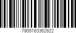 Código de barras (EAN, GTIN, SKU, ISBN): '7909163362822'