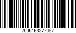 Código de barras (EAN, GTIN, SKU, ISBN): '7909163377987'
