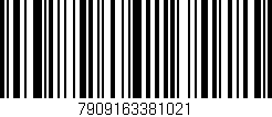 Código de barras (EAN, GTIN, SKU, ISBN): '7909163381021'