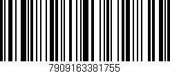 Código de barras (EAN, GTIN, SKU, ISBN): '7909163381755'