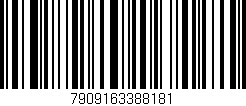 Código de barras (EAN, GTIN, SKU, ISBN): '7909163388181'