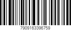 Código de barras (EAN, GTIN, SKU, ISBN): '7909163396759'