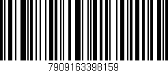Código de barras (EAN, GTIN, SKU, ISBN): '7909163398159'