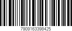 Código de barras (EAN, GTIN, SKU, ISBN): '7909163398425'