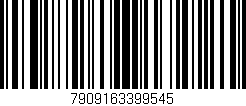 Código de barras (EAN, GTIN, SKU, ISBN): '7909163399545'