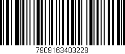 Código de barras (EAN, GTIN, SKU, ISBN): '7909163403228'