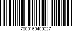 Código de barras (EAN, GTIN, SKU, ISBN): '7909163403327'