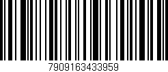 Código de barras (EAN, GTIN, SKU, ISBN): '7909163433959'