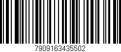 Código de barras (EAN, GTIN, SKU, ISBN): '7909163435502'