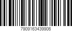 Código de barras (EAN, GTIN, SKU, ISBN): '7909163439906'