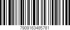 Código de barras (EAN, GTIN, SKU, ISBN): '7909163485781'
