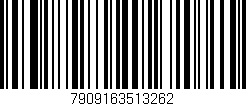 Código de barras (EAN, GTIN, SKU, ISBN): '7909163513262'