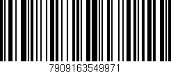 Código de barras (EAN, GTIN, SKU, ISBN): '7909163549971'