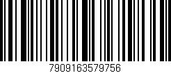 Código de barras (EAN, GTIN, SKU, ISBN): '7909163579756'