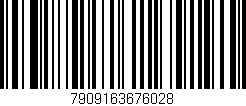 Código de barras (EAN, GTIN, SKU, ISBN): '7909163676028'