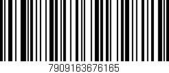 Código de barras (EAN, GTIN, SKU, ISBN): '7909163676165'