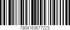 Código de barras (EAN, GTIN, SKU, ISBN): '7909163677223'