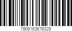 Código de barras (EAN, GTIN, SKU, ISBN): '7909163678329'