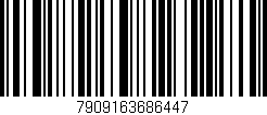 Código de barras (EAN, GTIN, SKU, ISBN): '7909163686447'