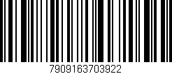 Código de barras (EAN, GTIN, SKU, ISBN): '7909163703922'