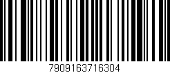 Código de barras (EAN, GTIN, SKU, ISBN): '7909163716304'