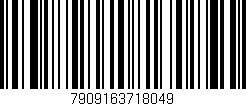 Código de barras (EAN, GTIN, SKU, ISBN): '7909163718049'