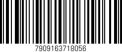 Código de barras (EAN, GTIN, SKU, ISBN): '7909163718056'