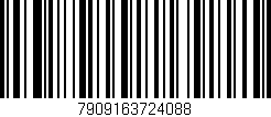 Código de barras (EAN, GTIN, SKU, ISBN): '7909163724088'