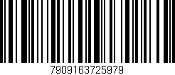Código de barras (EAN, GTIN, SKU, ISBN): '7909163725979'