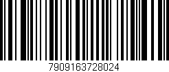 Código de barras (EAN, GTIN, SKU, ISBN): '7909163728024'
